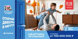 Проверить билет Жилищная лотерея тираж 516 (Нажмите, чтобы увеличить) Проверить билет Жилищная лотерея тираж 516